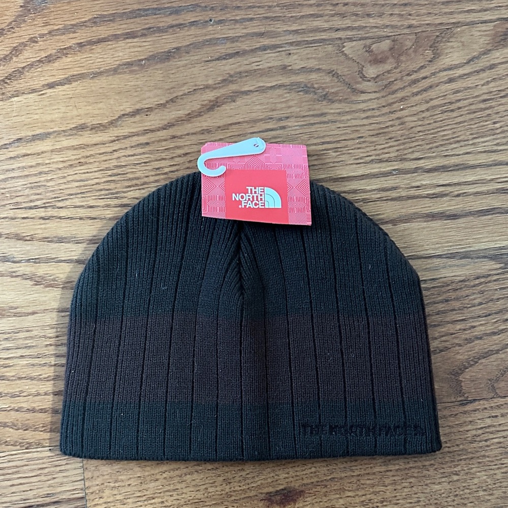 New with Tags The North Face  Dark Brown Beanie